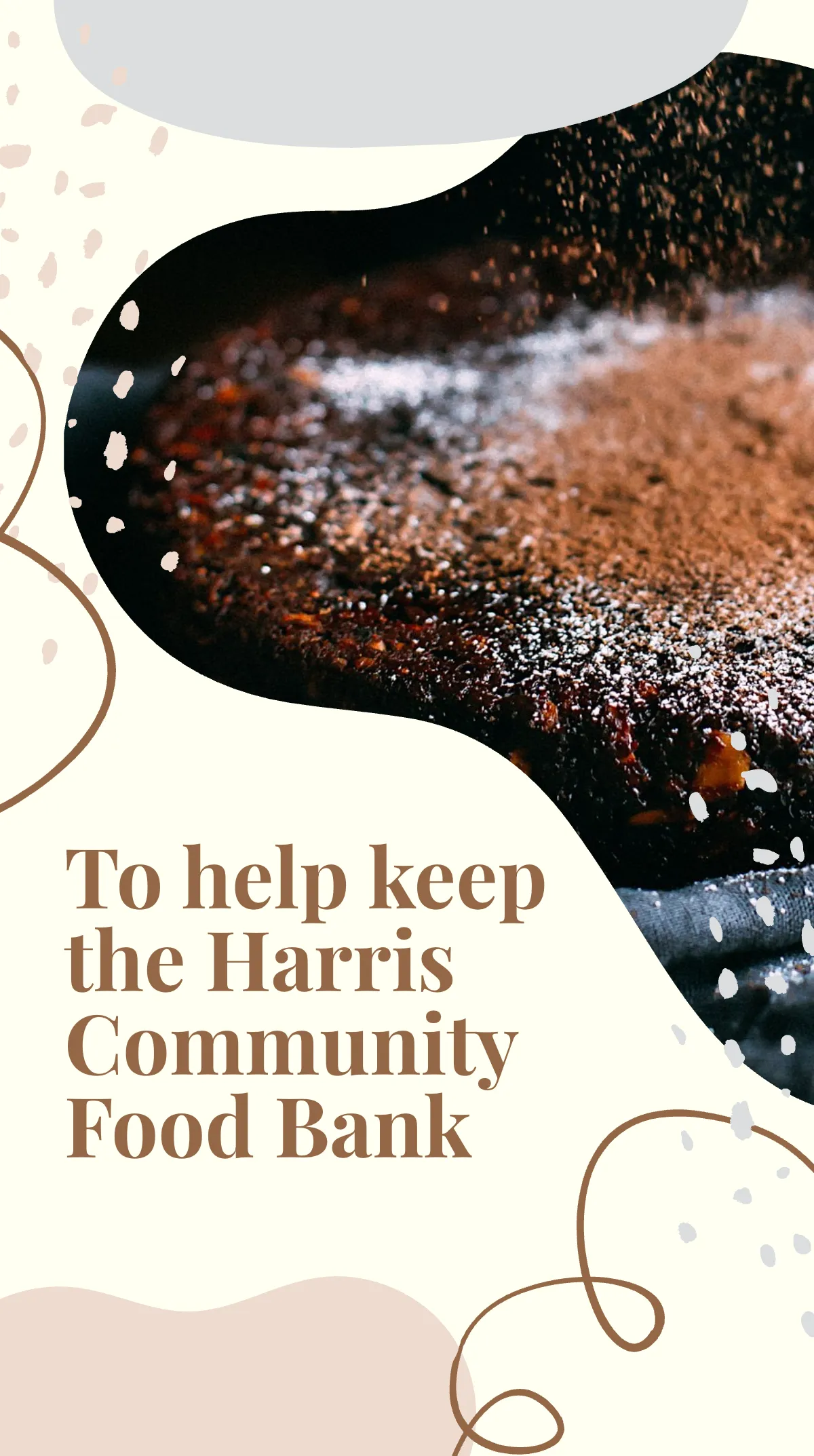 Free Community Fundraising Instagram Story Template to Edit Online