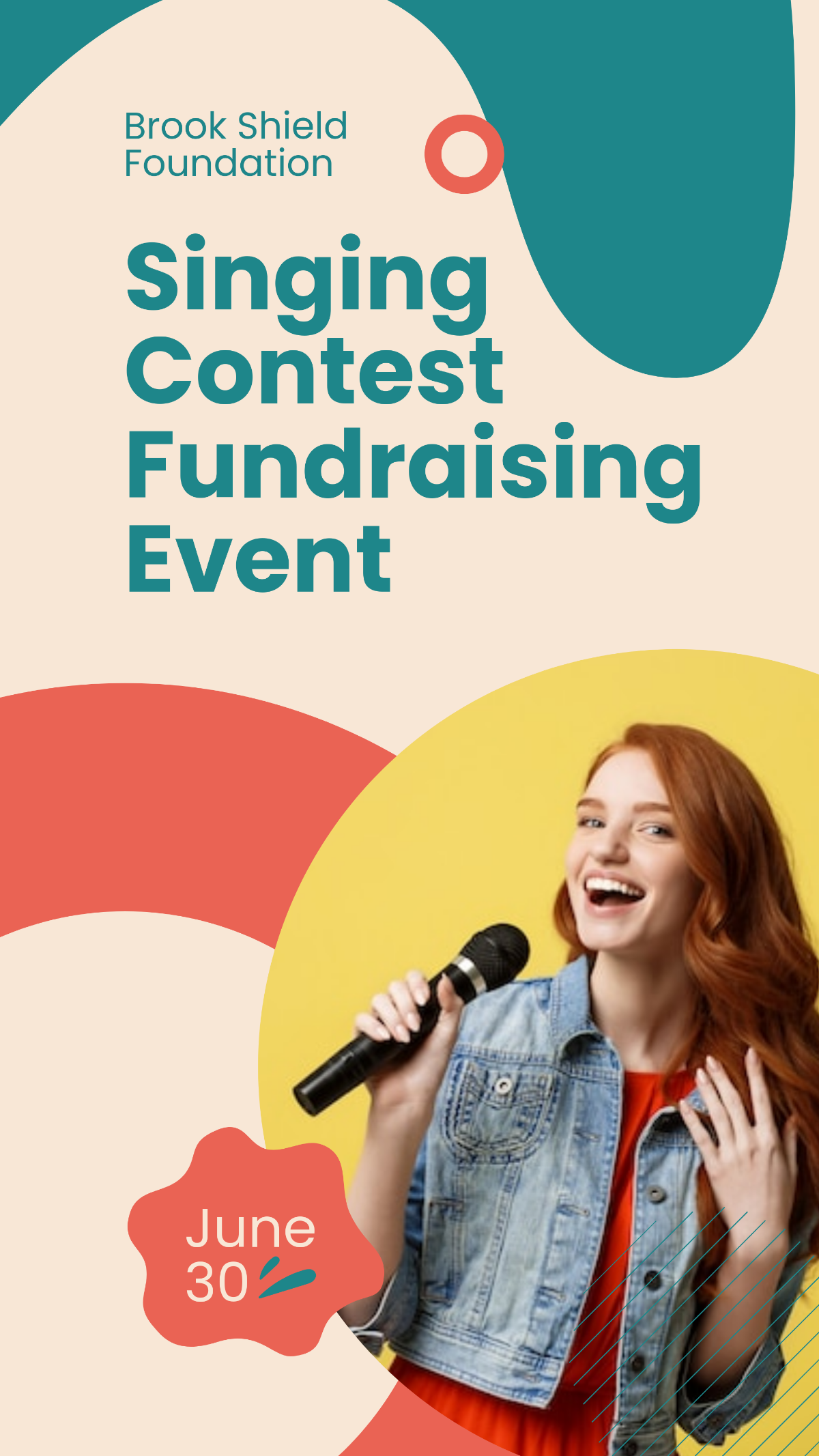 Free Contest Fundraising Instagram Story Template to Edit Online