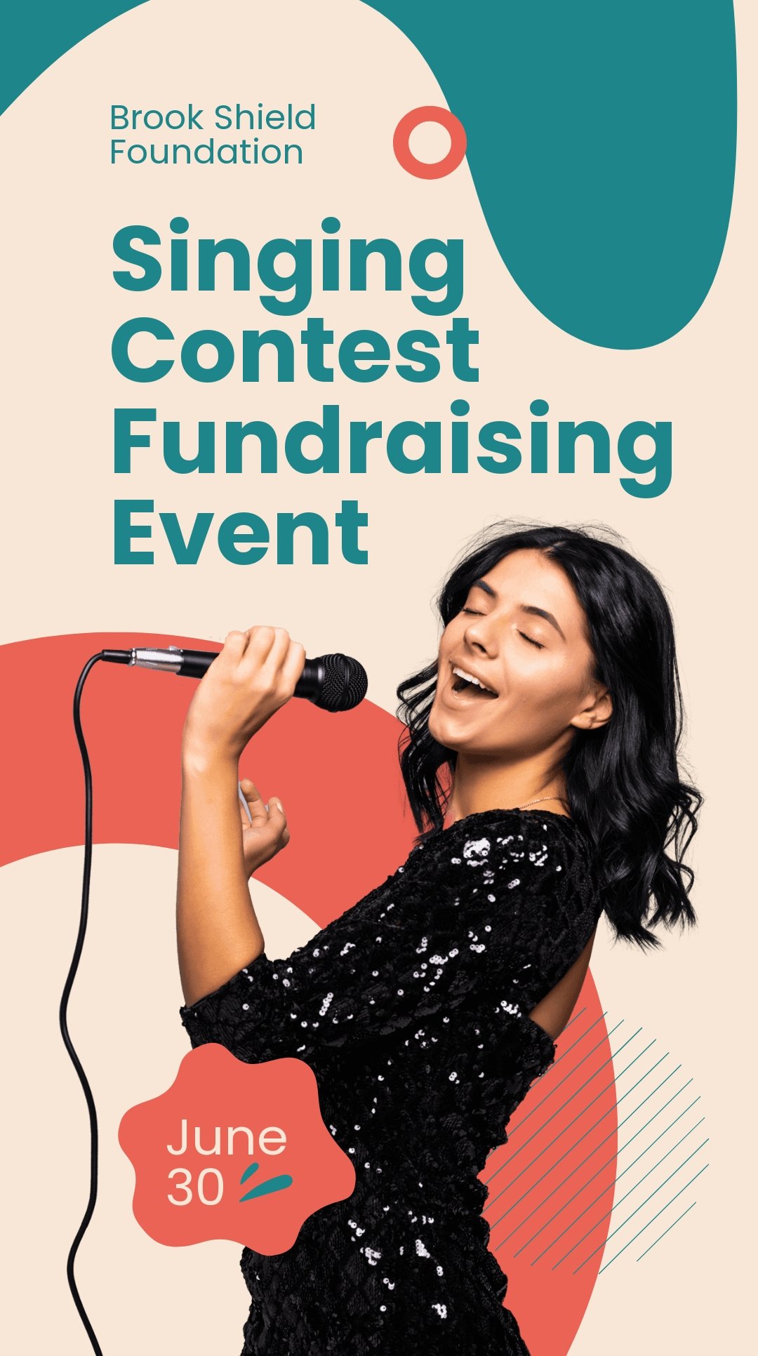 Contest Fundraising Instagram Story Template