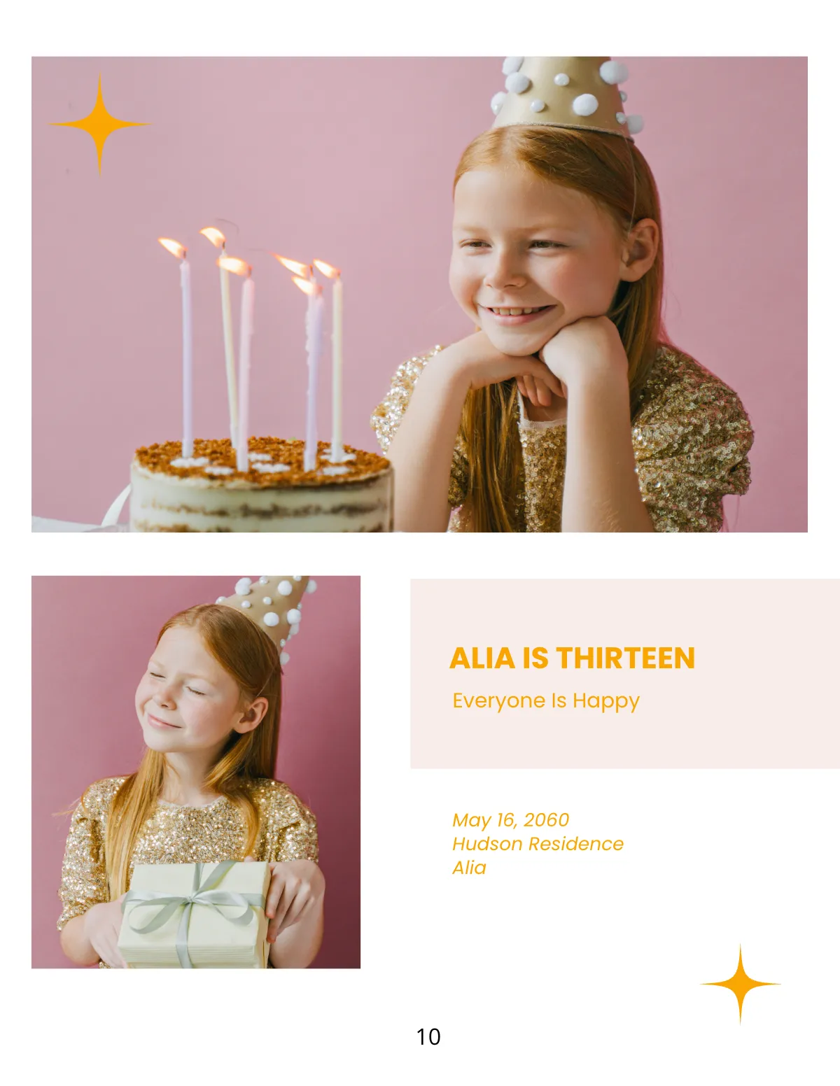 Free Blank Photo Book Template to Edit Online