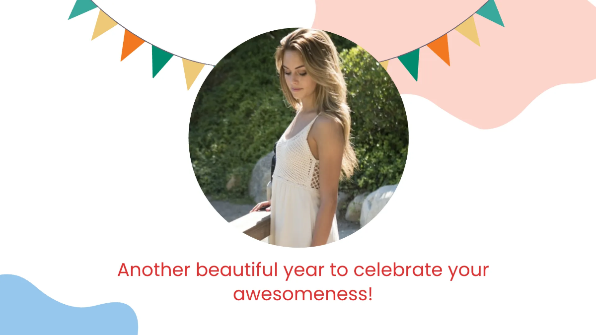Free Happy Birthday Video Template to Edit Online
