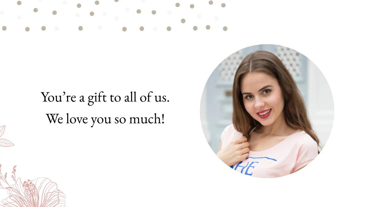 Free Happy Birthday Wishes Video Template to Edit Online