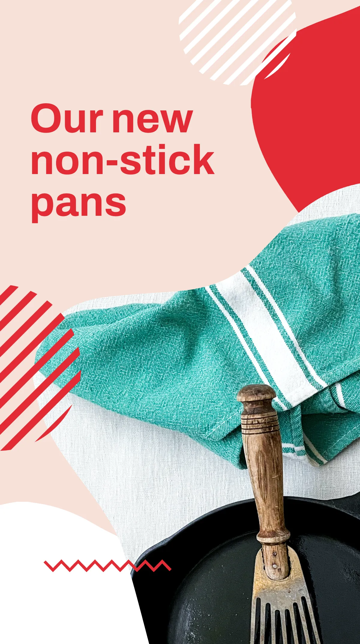 Free Kitchenware Product Instagram Story Template to Edit Online