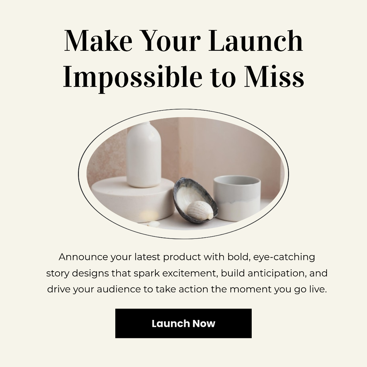 Free Product Launch Instagram Post Template