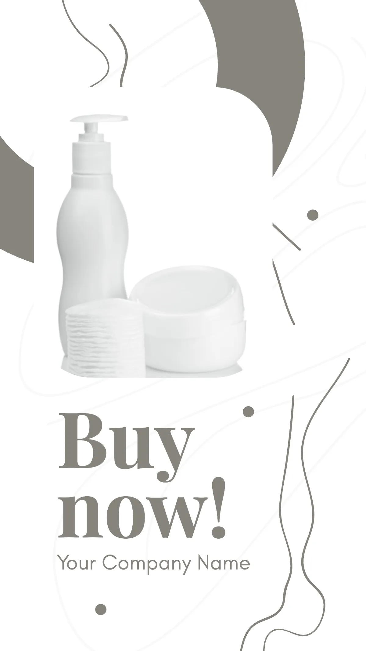 Free Skincare Product Instagram Story Template to Edit Online