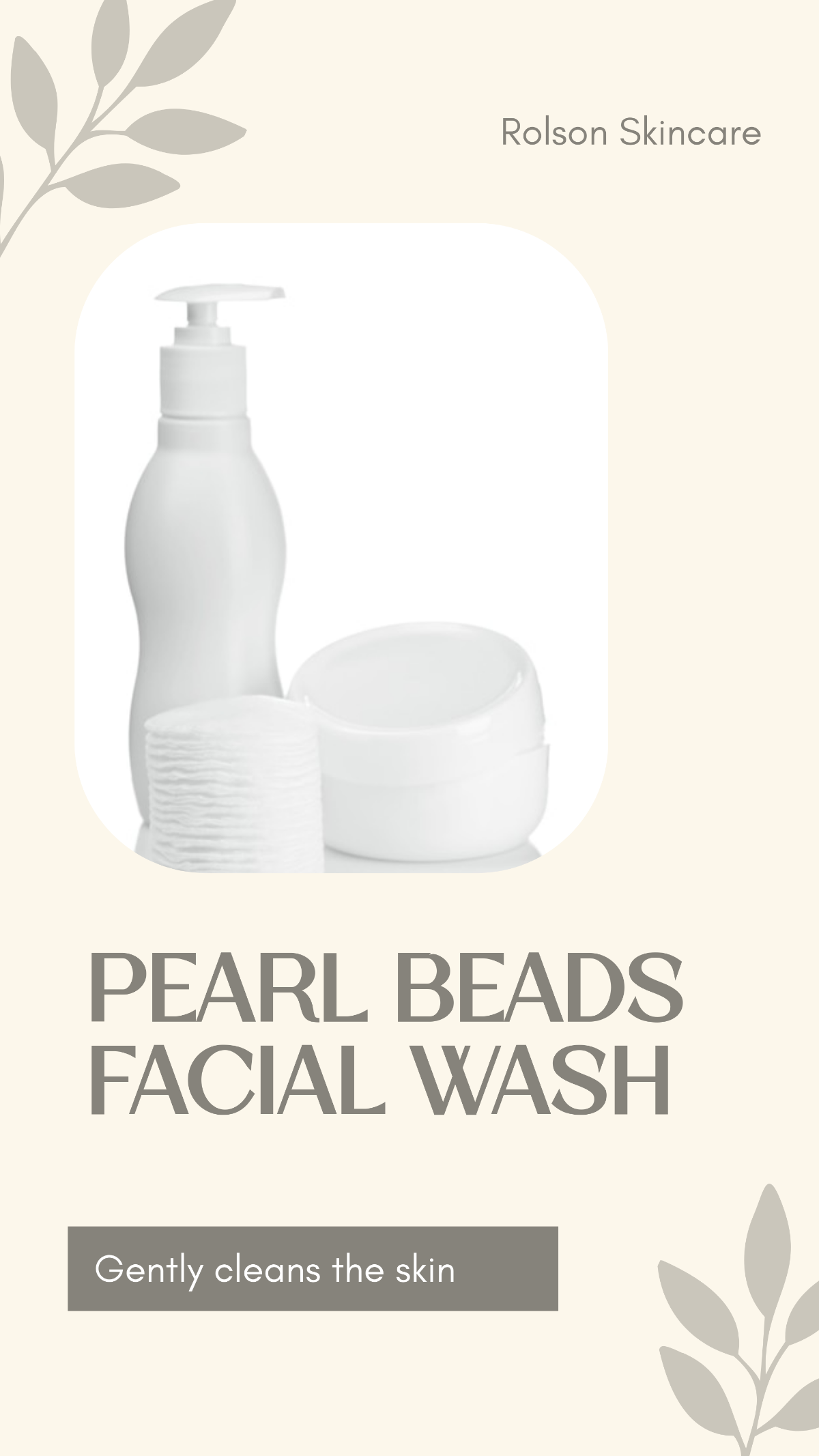 Free Skincare Product Whatsapp Post Template to Edit Online