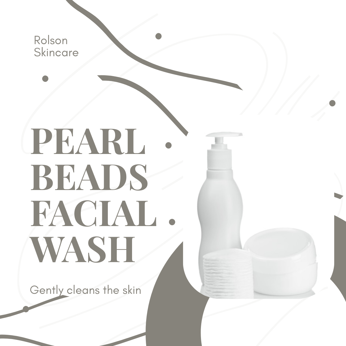 Free Skincare Product Linkedin Post Template