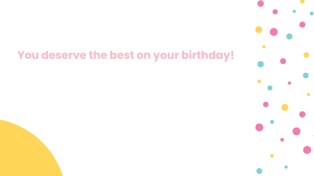 Free Birthday Cake Video Template to Edit Online