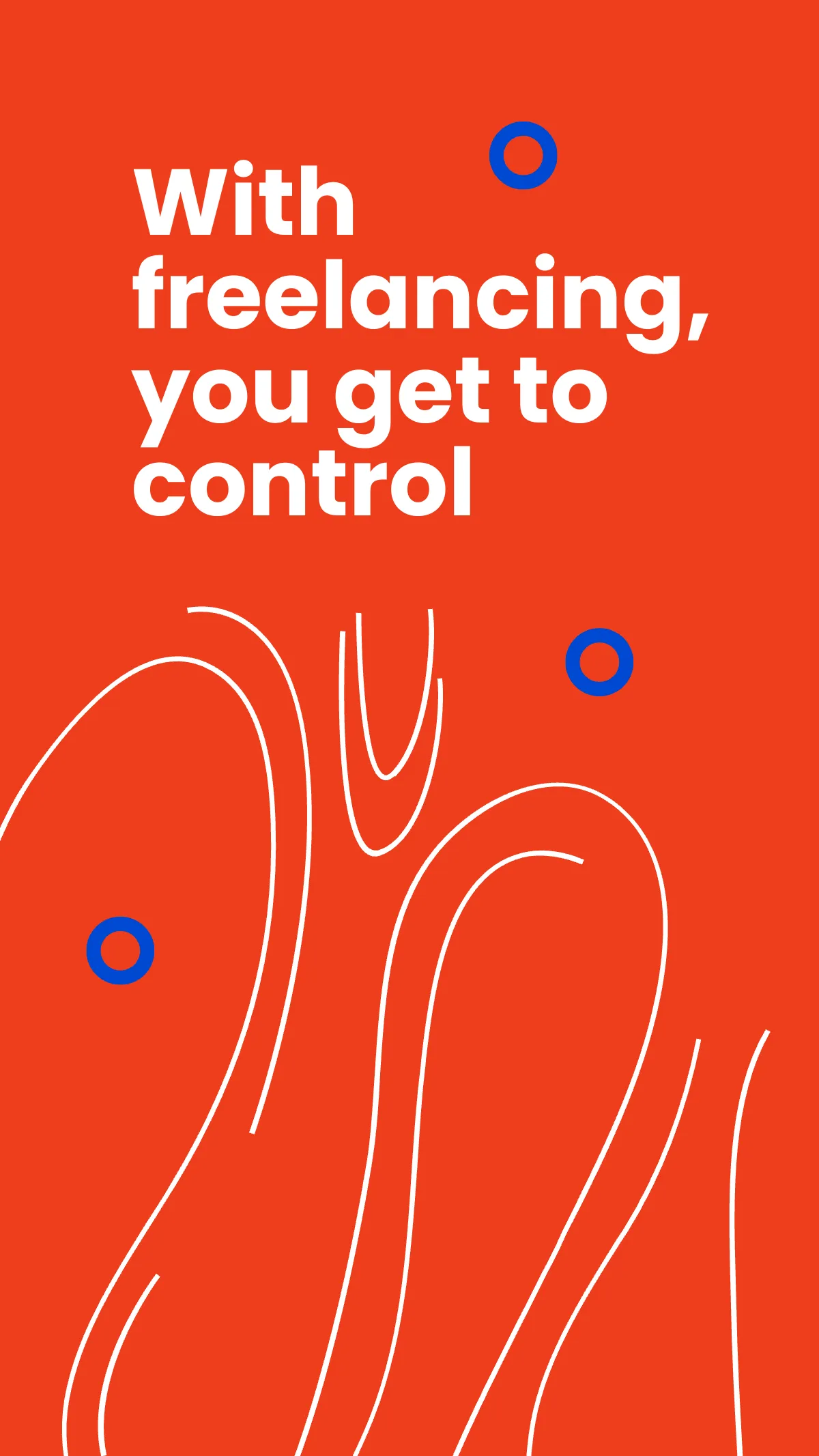 Free Modern Freelancing Instagram Story Template to Edit Online