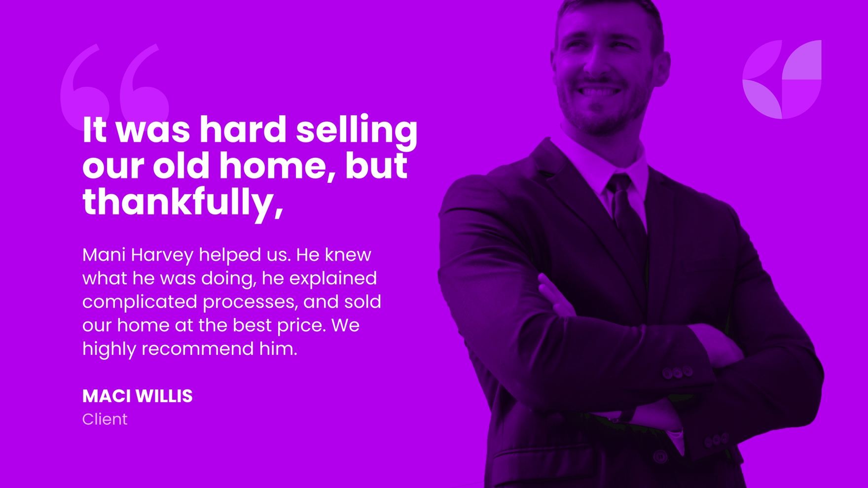 Real Estate Agent Testimonial Template in Word, Pages, PSD - Download | Template.net