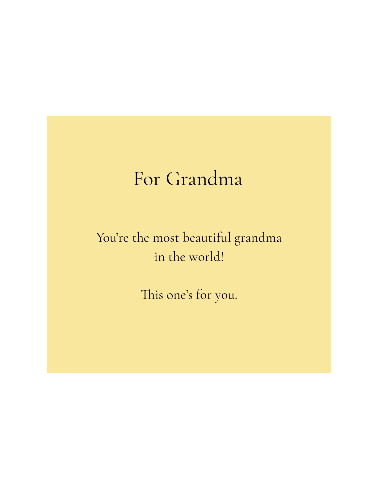 Grandma's Brag Photo Book Template