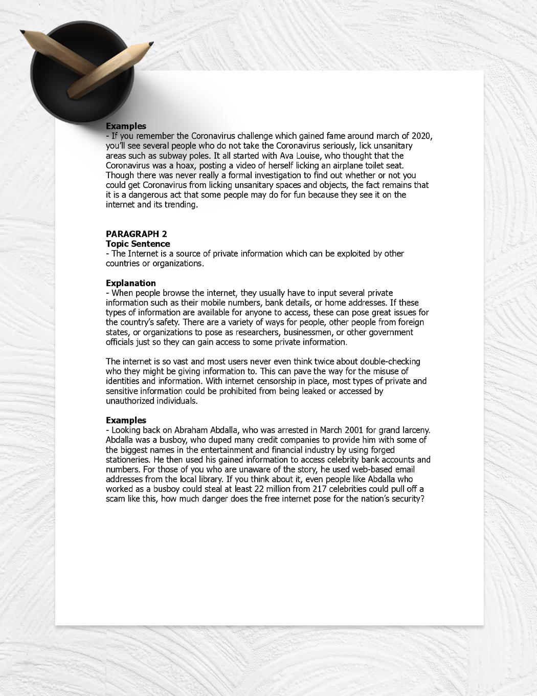 Opinion Essay Template Download In Word Google Docs Template