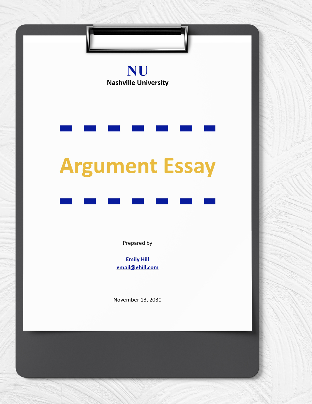 Argument Essay Template in Word, Google Docs - Download | Template.net