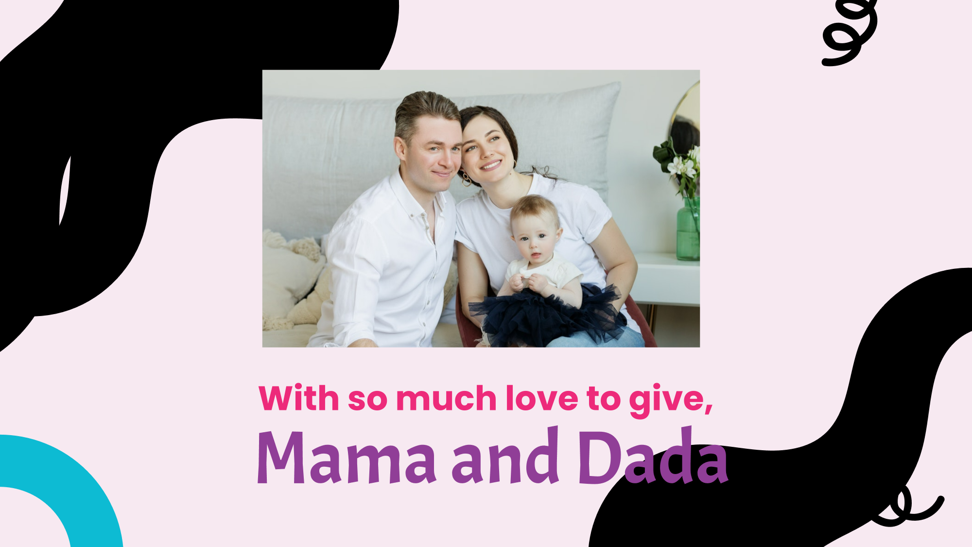 Free Happy 1st Birthday Video Template to Edit Online