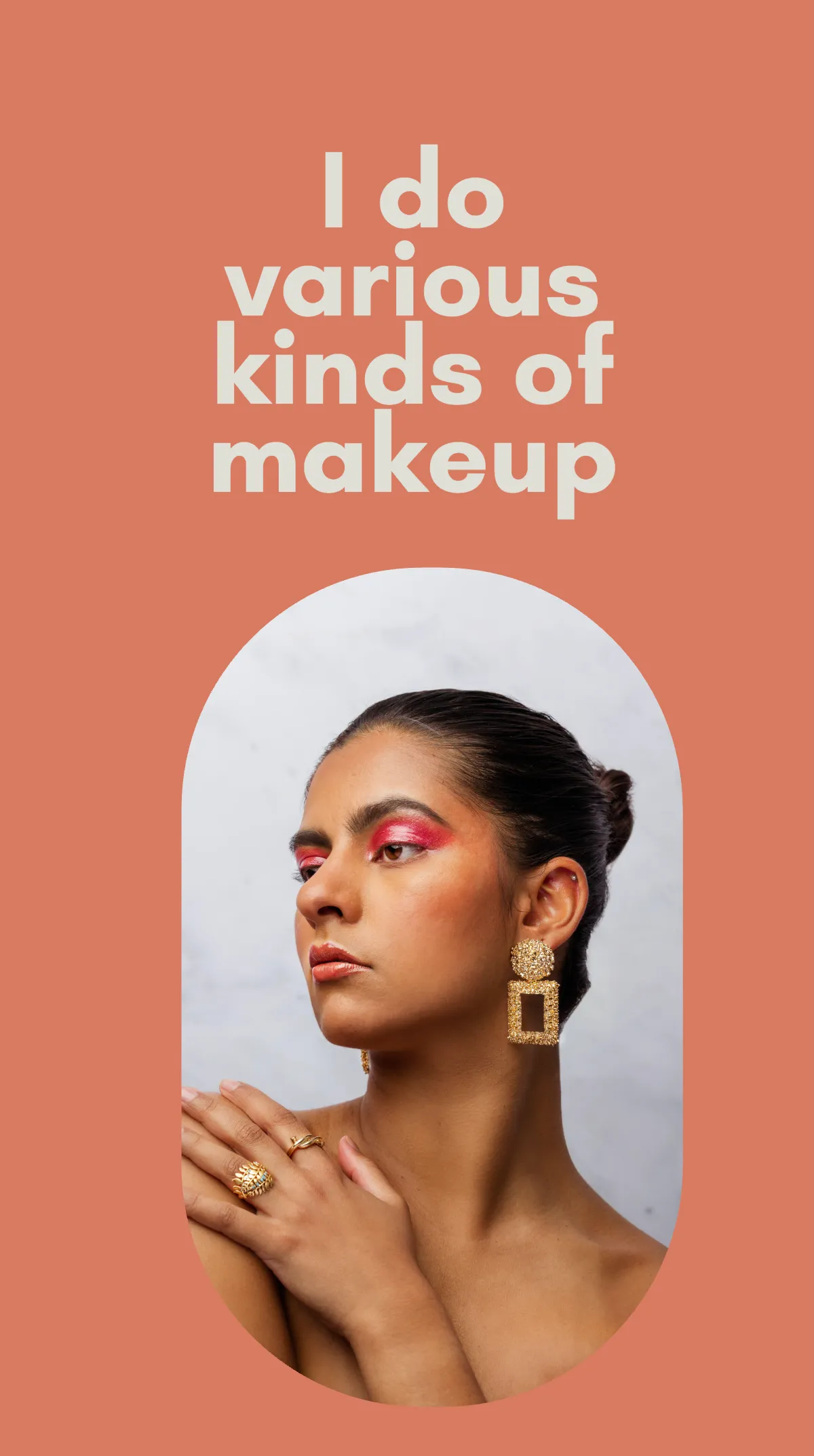Freelance Makeup Artist Instagram Story Template to Edit Online