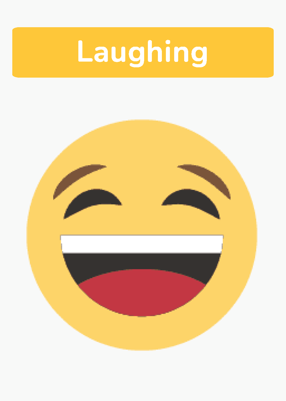 Emoticons Flashcard