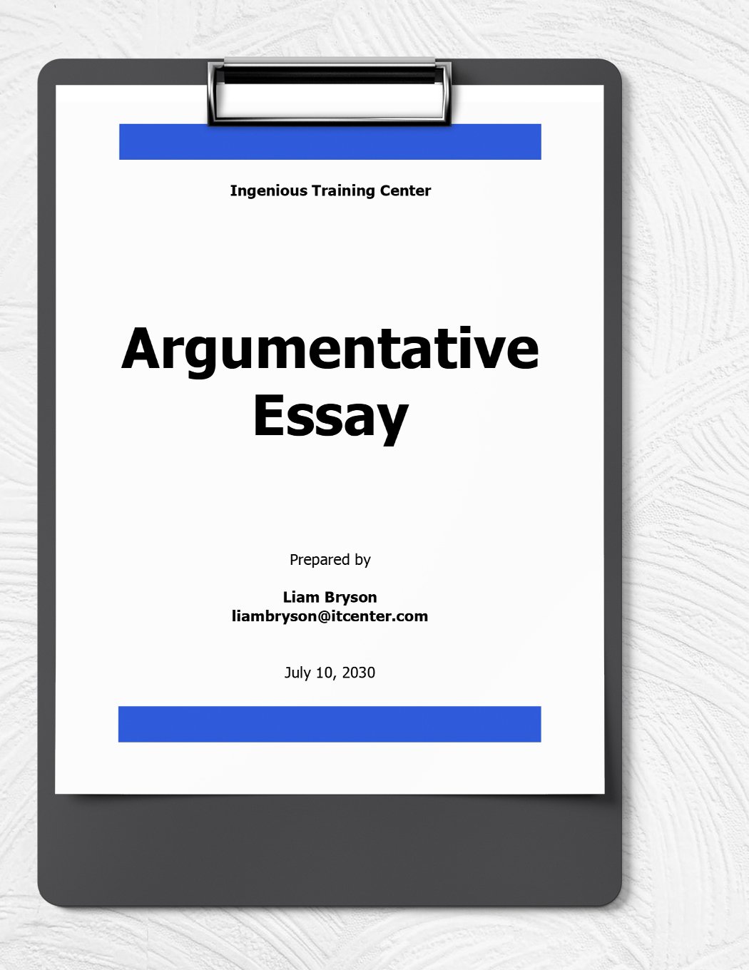 Argumentative Essay Writing Template Download In Word Google Docs 