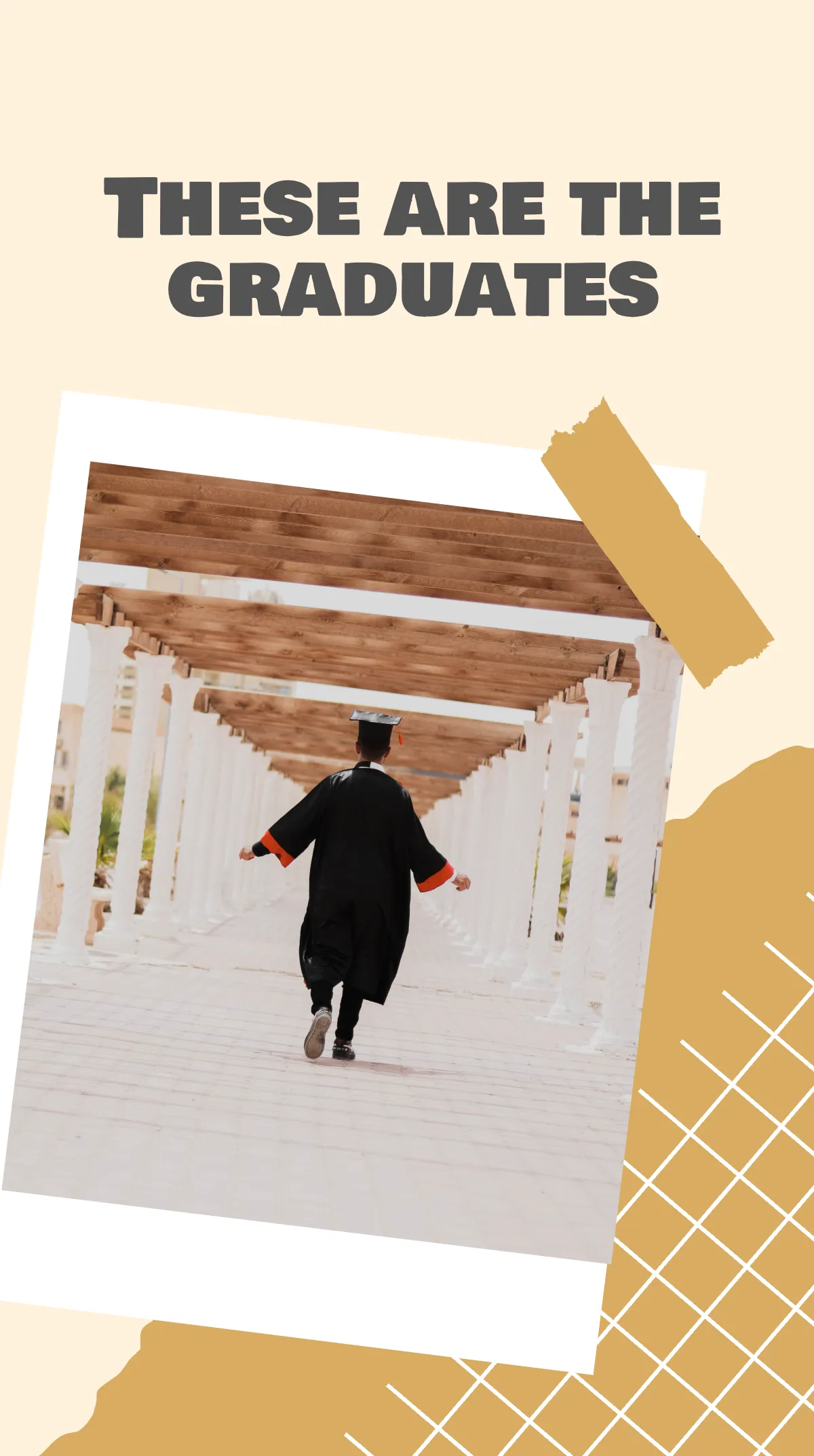 Free Graduation Collage Instagram Story Template to Edit Online