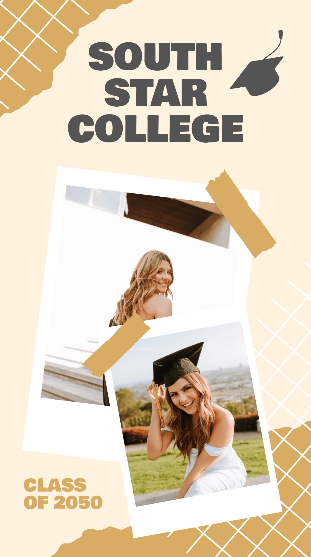Graduation Collage Instagram Story Template