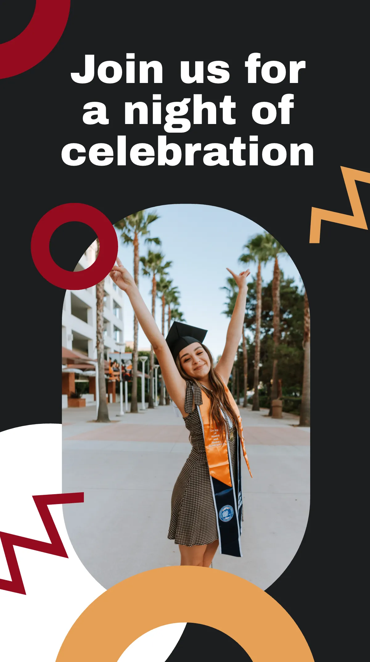 Free Graduation Celebration Instagram Story Template to Edit Online
