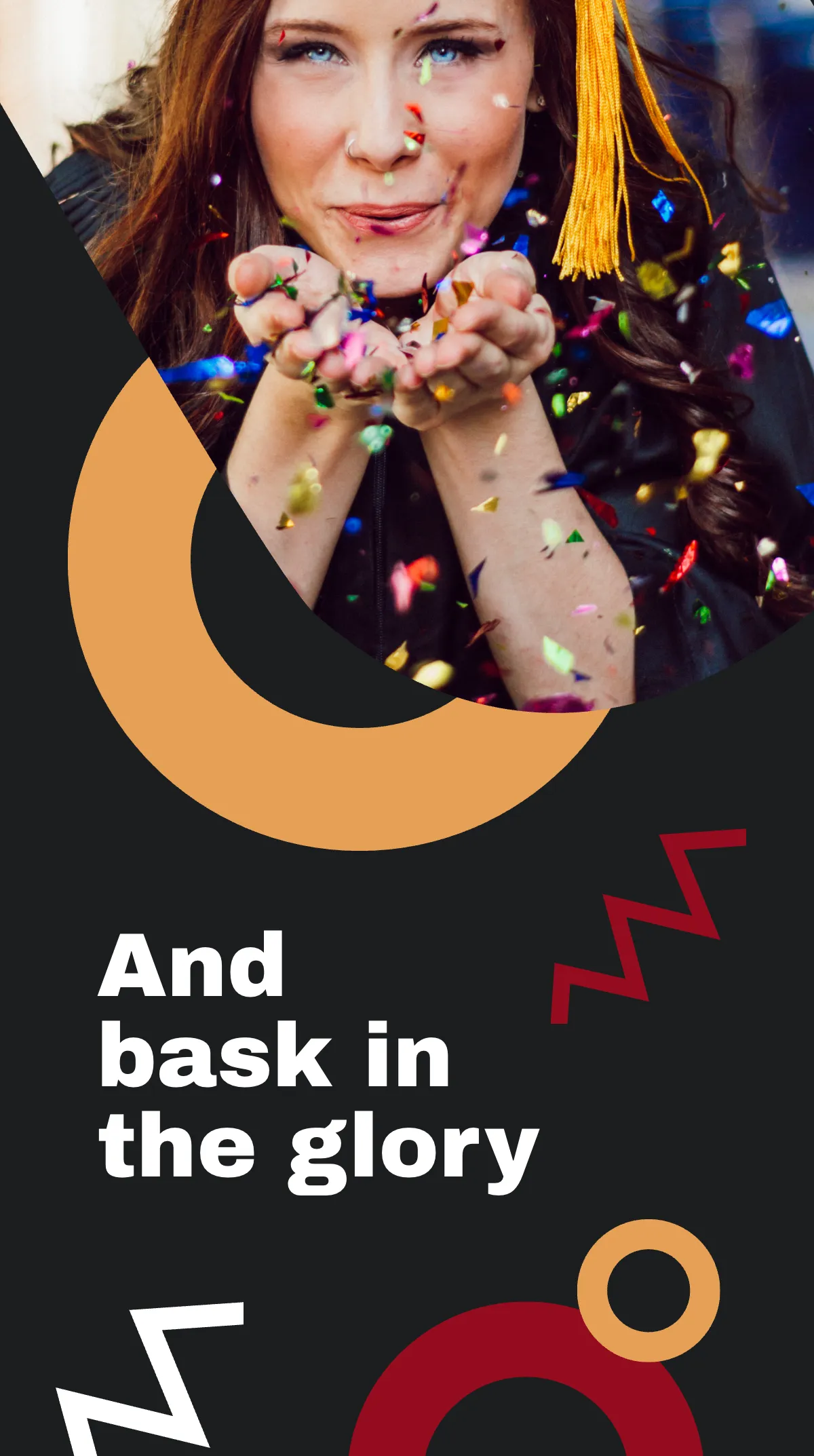 Free Graduation Celebration Instagram Story Template to Edit Online