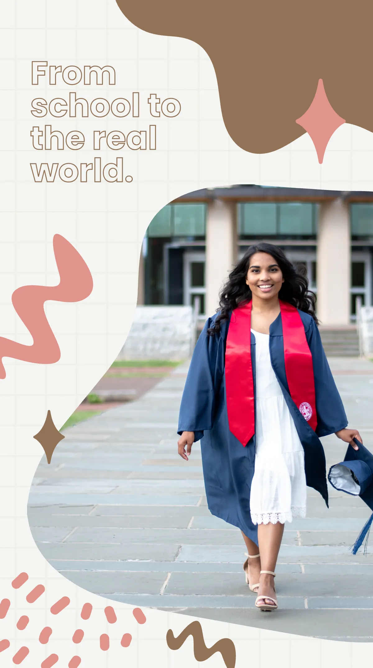 Free Graduation Announcement Instagram Story Template to Edit Online