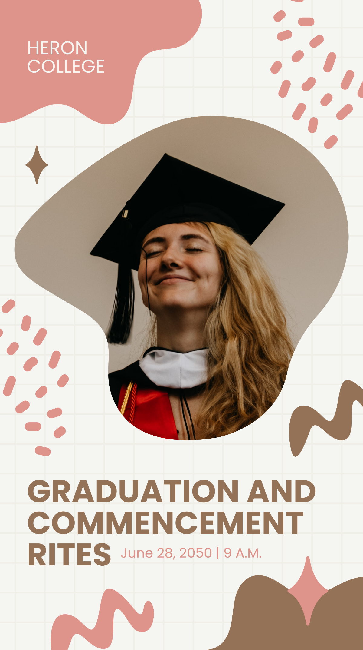 Graduation Announcement Instagram Story Template