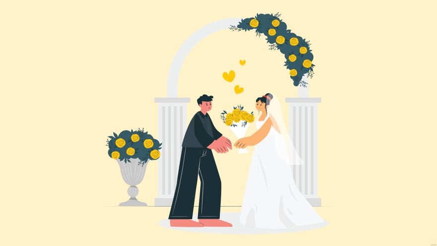 Wedding Love Background