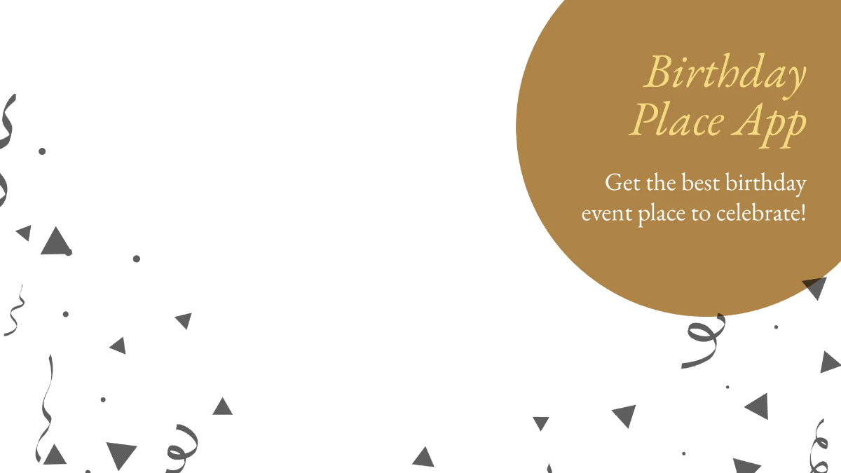 Free Birthday Place Video Template to Edit Online