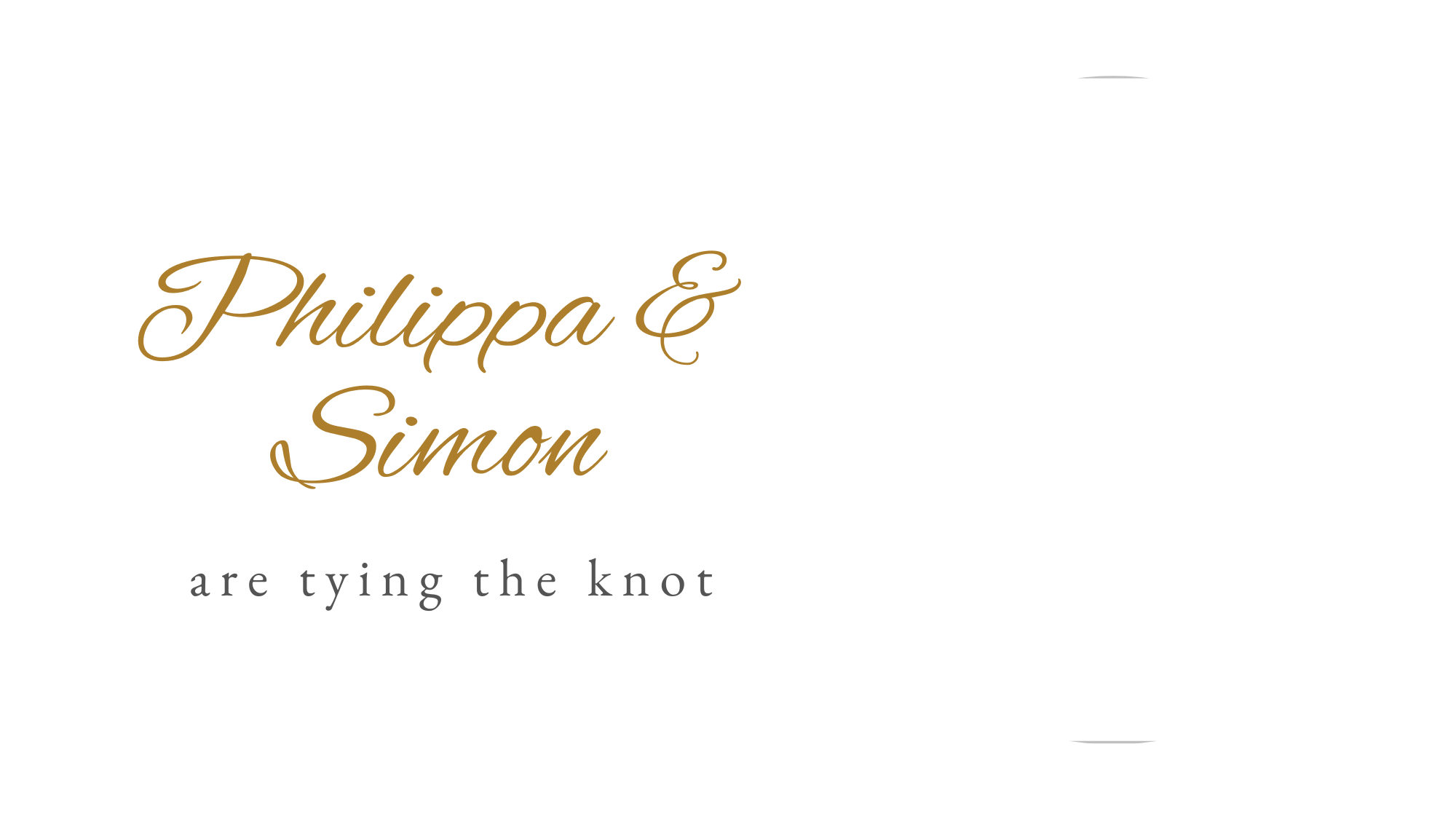 Free Wedding Titles Video Template to Edit Online