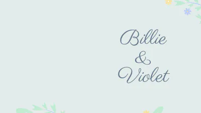 Free Wedding Intro Video Template to Edit Online