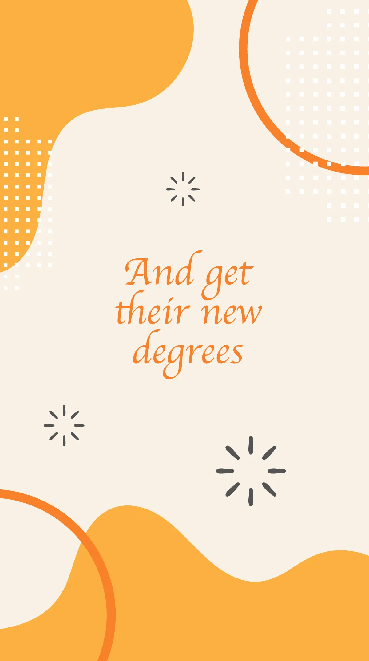 Free Graduation Invitation Instagram Story Template to Edit Online