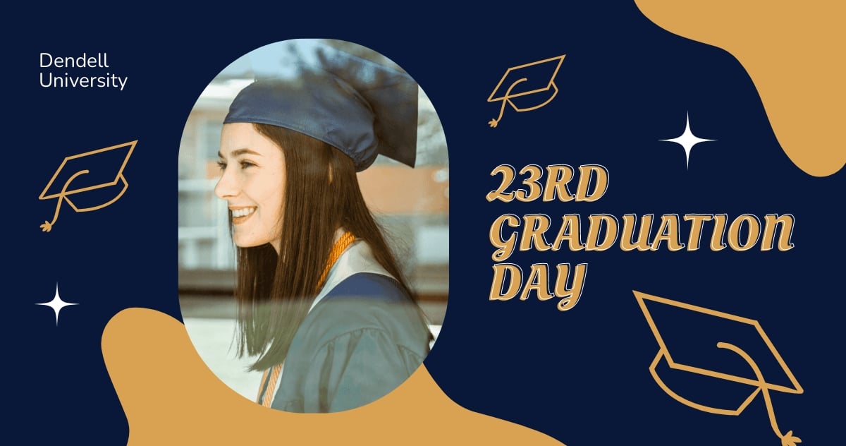 Free Graduation Day Facebook Post Template