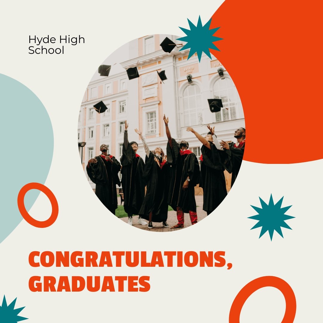 Graduation Congratulations Instagram Post Template