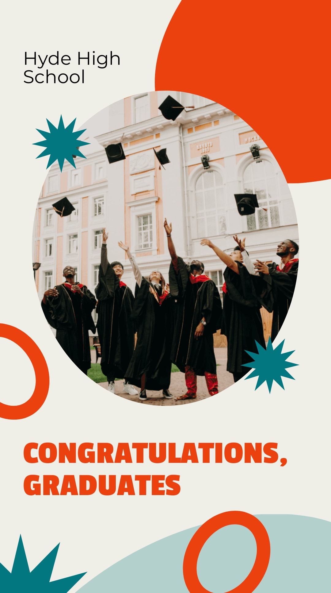 Graduation Congratulations Instagram Story Template