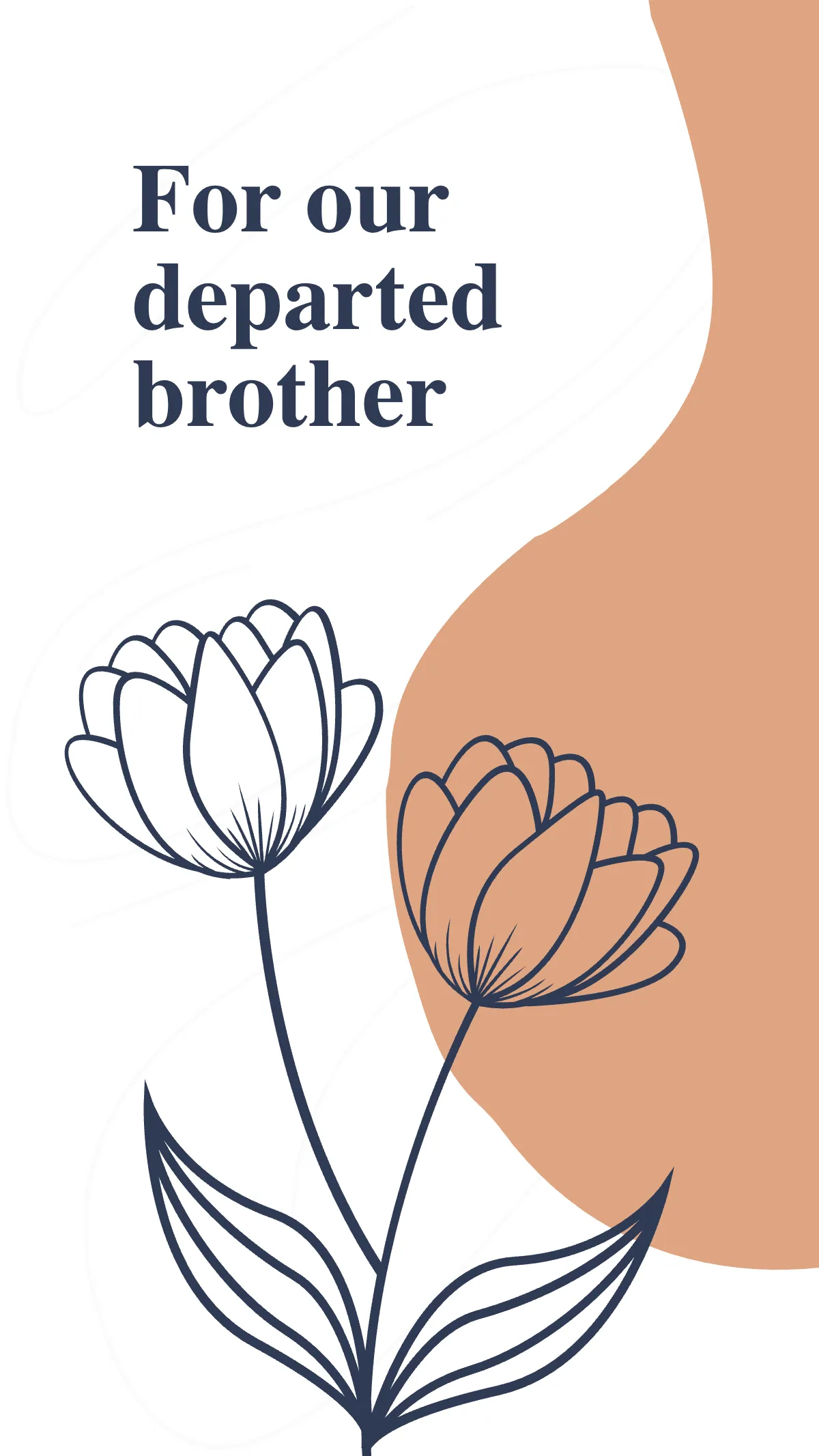 Free Funeral Rest In Peace Instagram Story Template to Edit Online