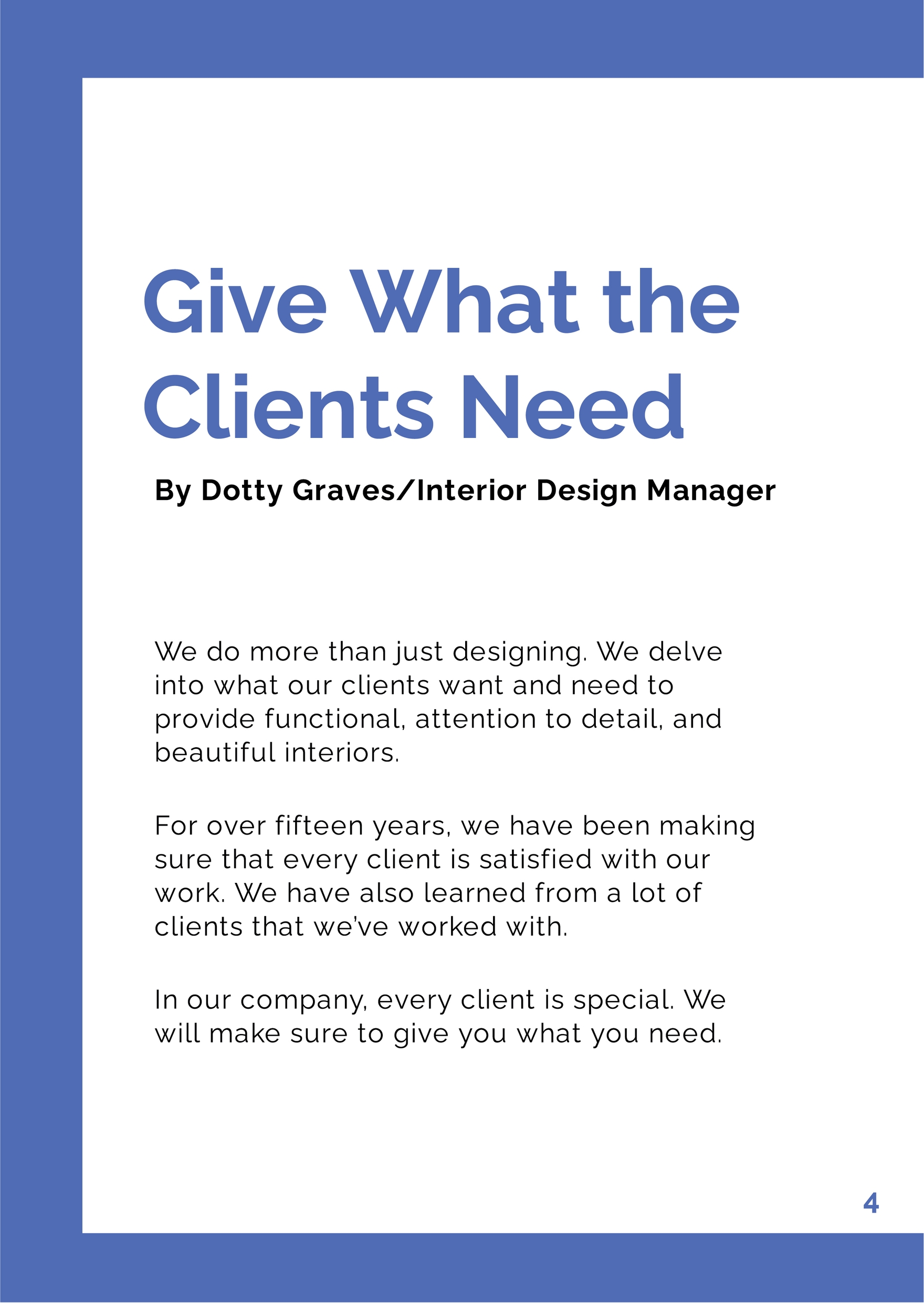 Interior Design Booklet Template In Illustrator Pages PSD Google 