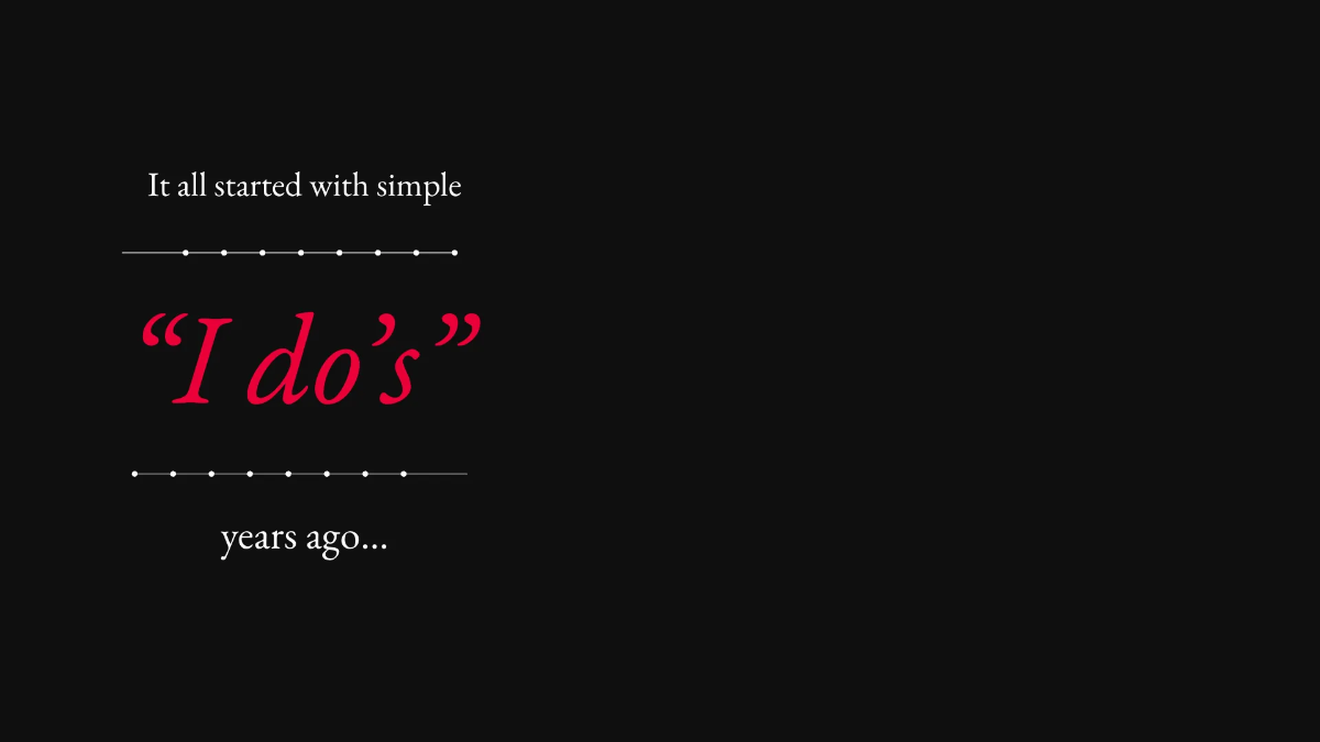 Free Wedding Anniversary Video Template to Edit Online