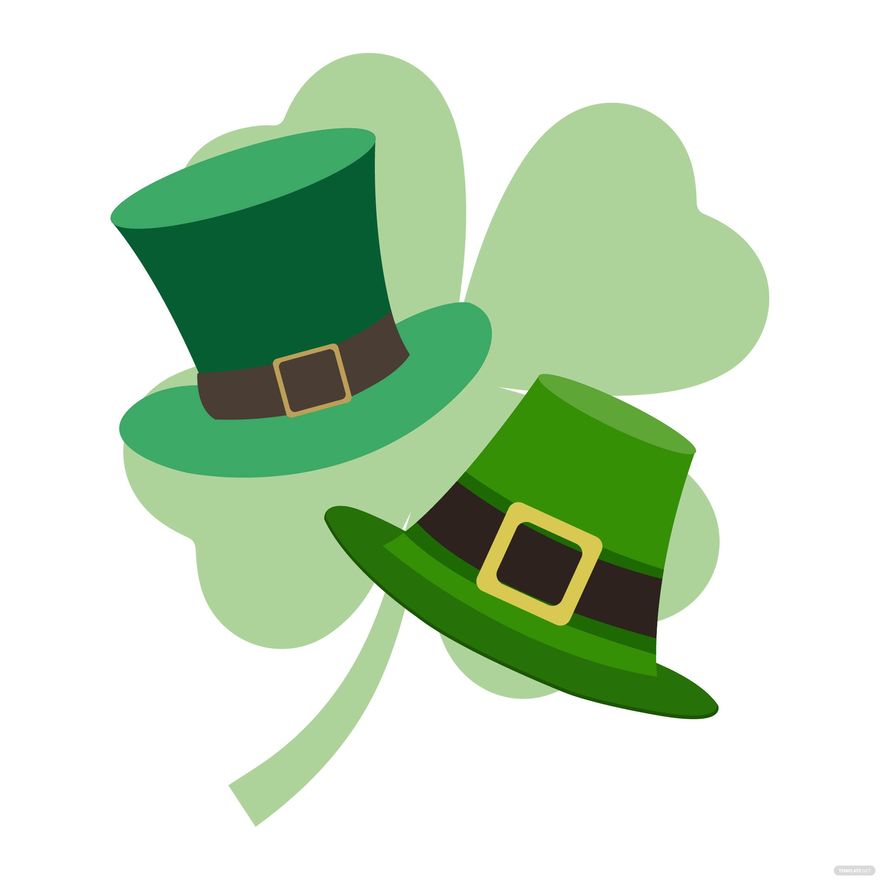 St. Patrick's Day Hat Vector