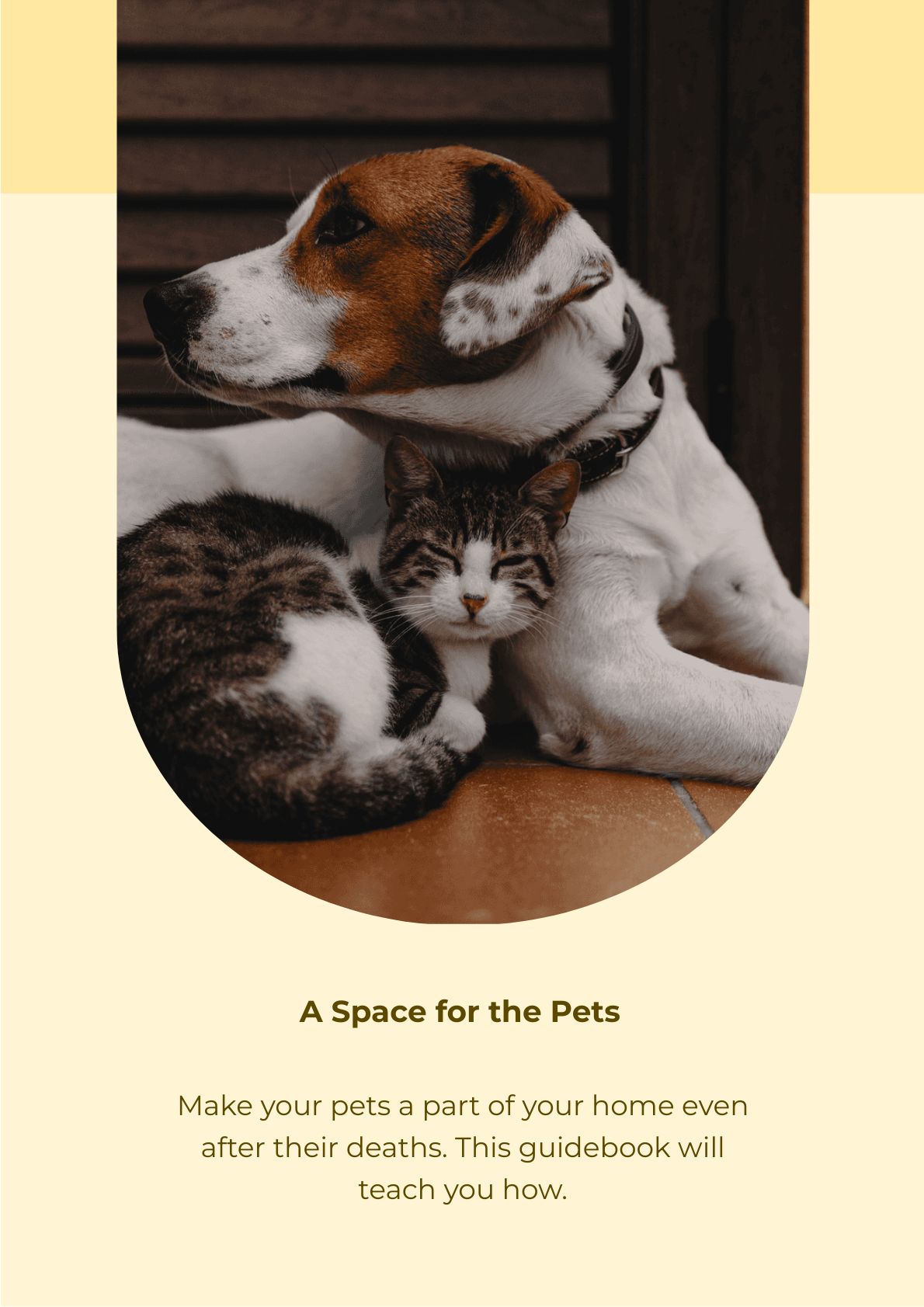 Pet Memorial Photo Magnet Template