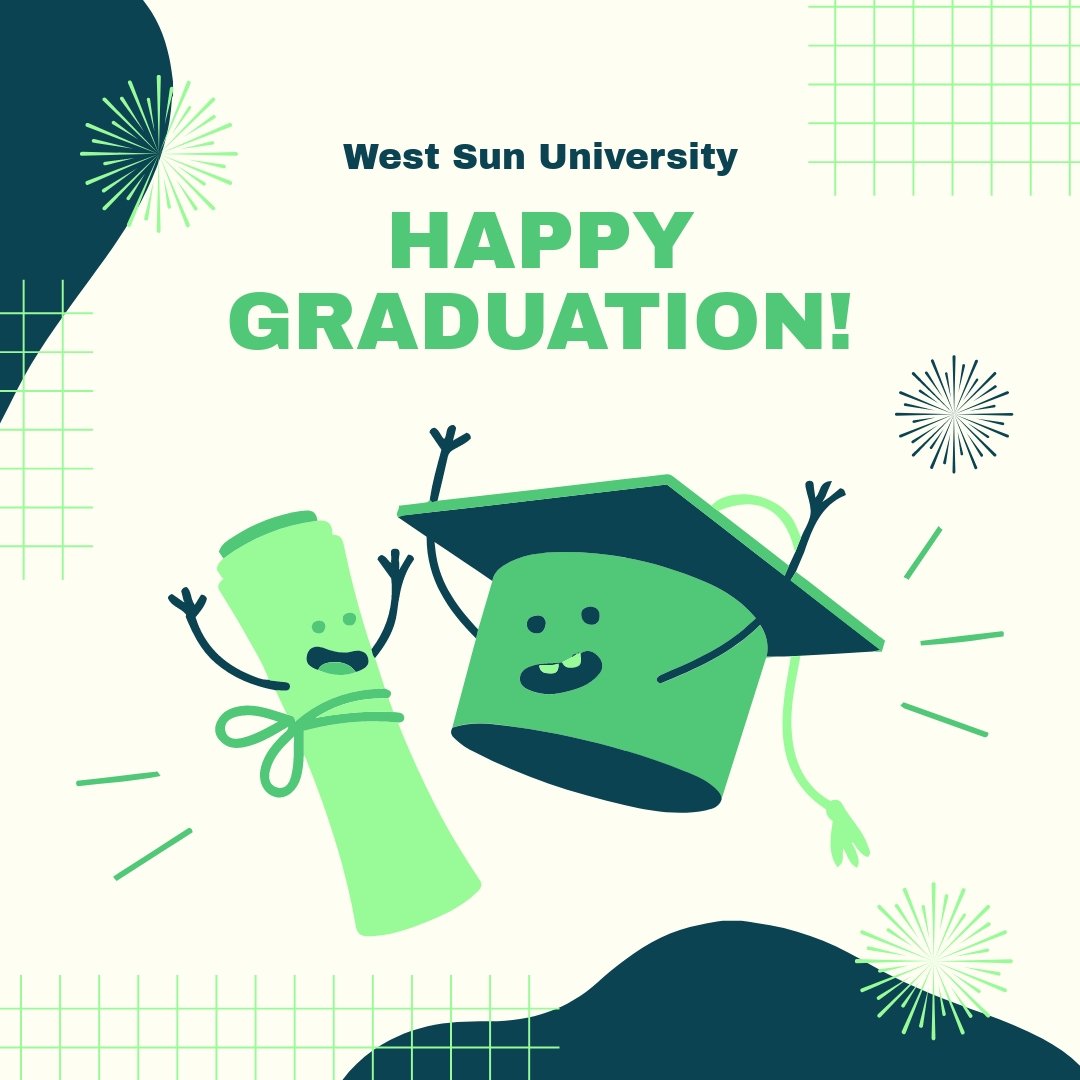 Happy Graduation Instagram Post Template