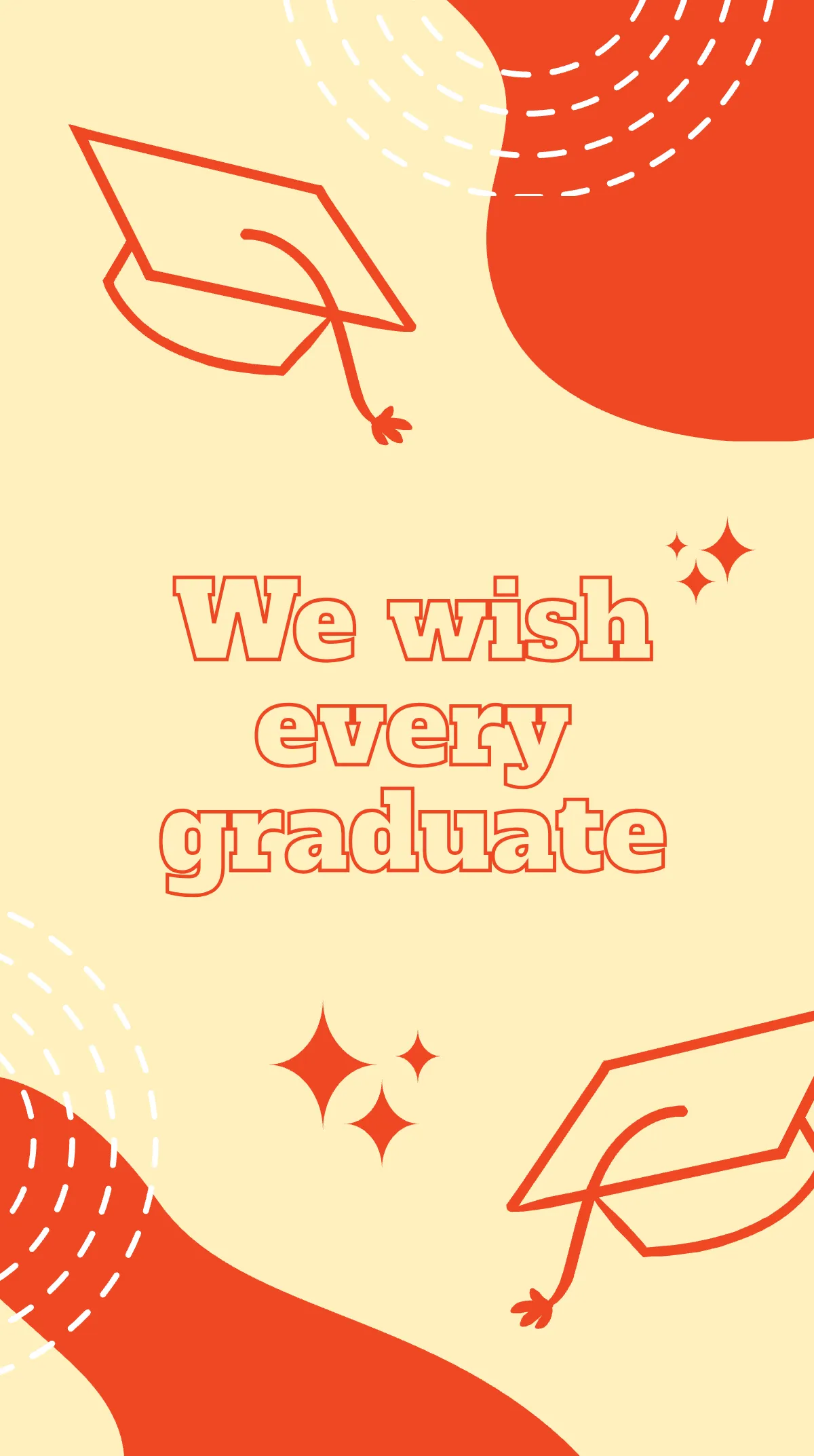 Free Graduation Ceremony Instagram Story Template to Edit Online