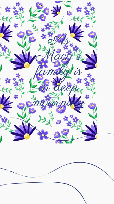 Free Funeral Event Instagram Story Template to Edit Online