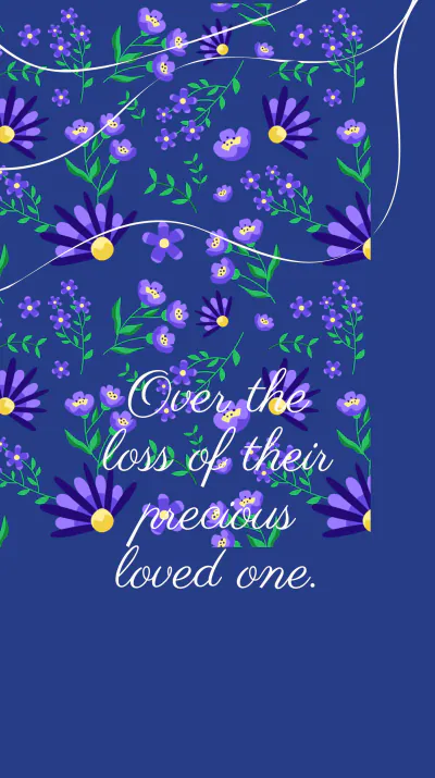 Free Funeral Event Instagram Story Template to Edit Online