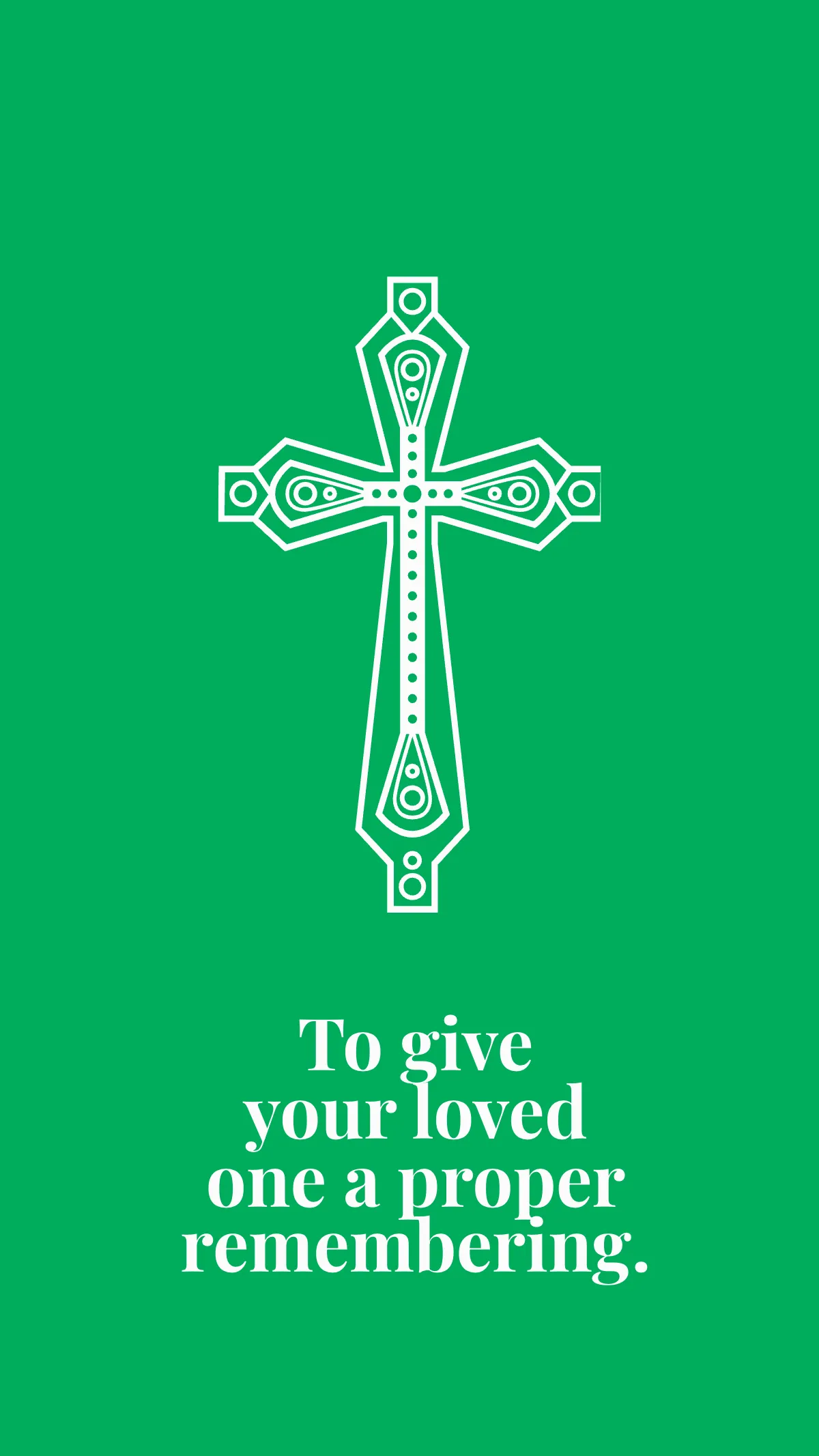 Free Funeral Home Instagram Story Template to Edit Online