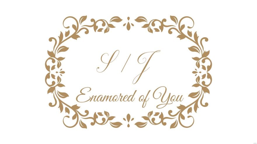 Free Ornamental Wedding Wallpaper in Illustrator, EPS, SVG, JPG, PNG