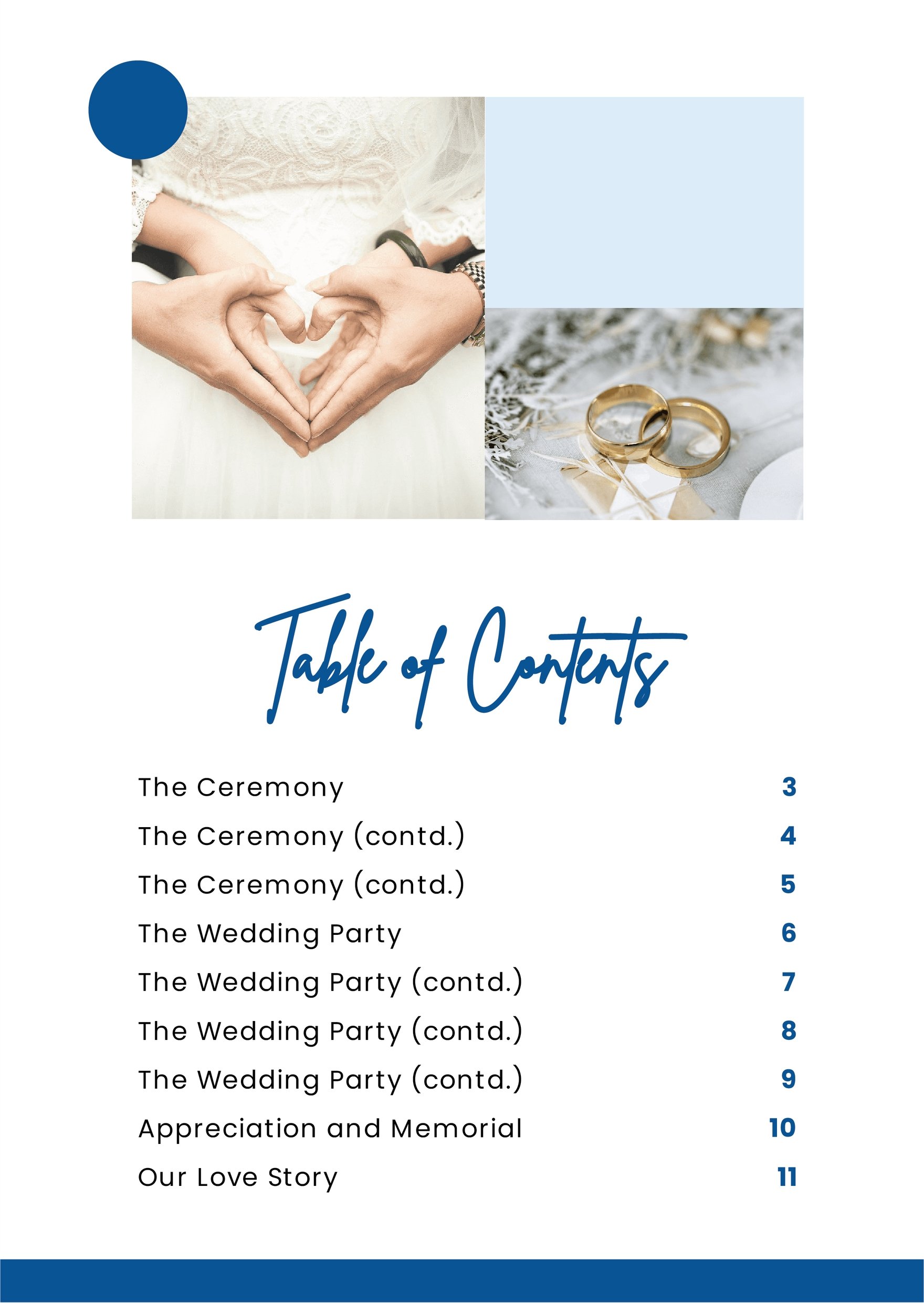 Wedding Program Booklet Template Download in Word, Google Docs