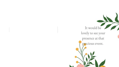 Free Traditional Wedding Video Template to Edit Online