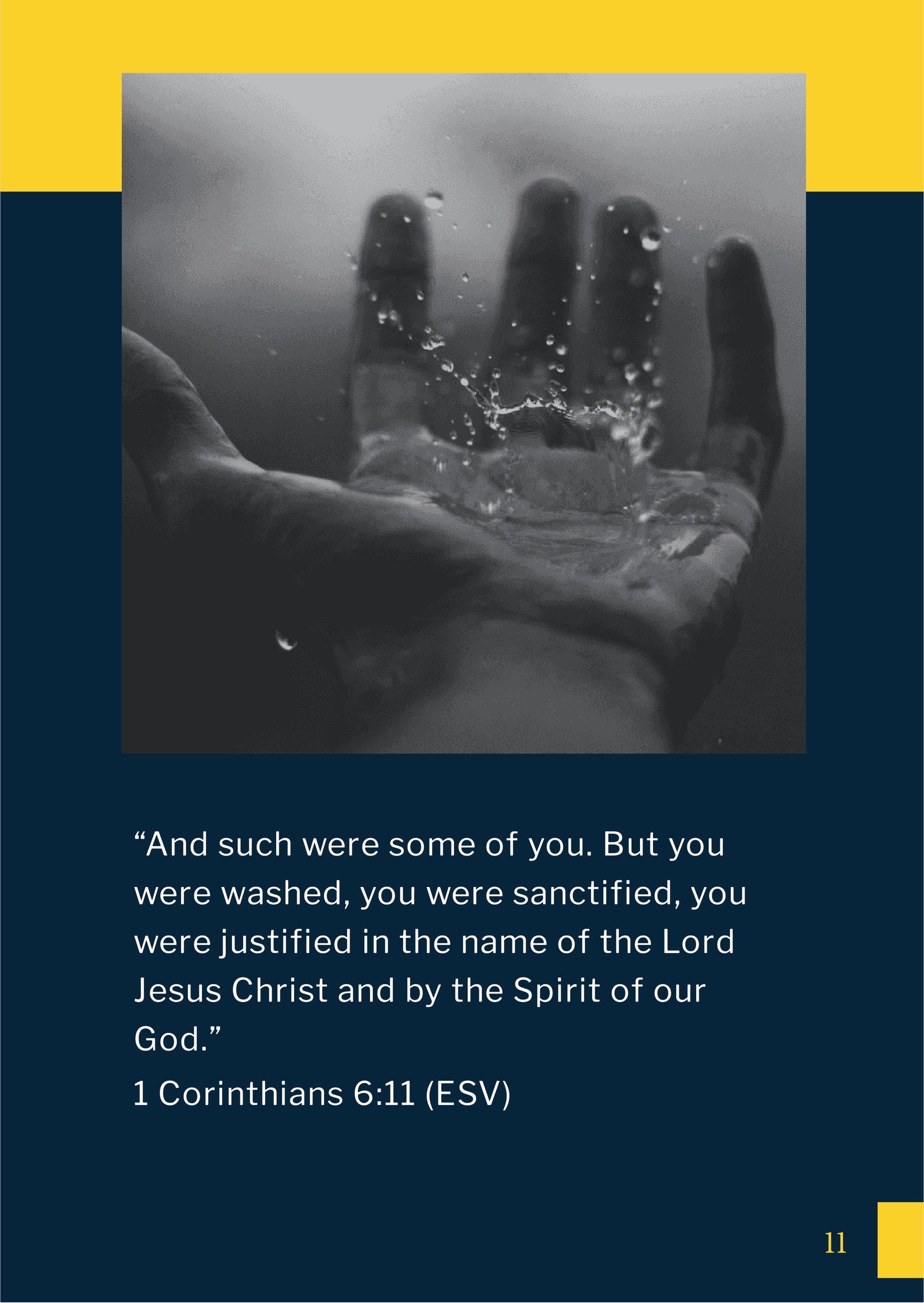Baptism Booklet Template