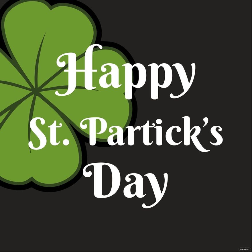 Free St. Patrick's Day Holiday Vector